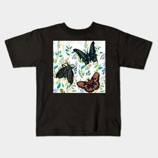 Butterflies and Moths Kids T-Shirt